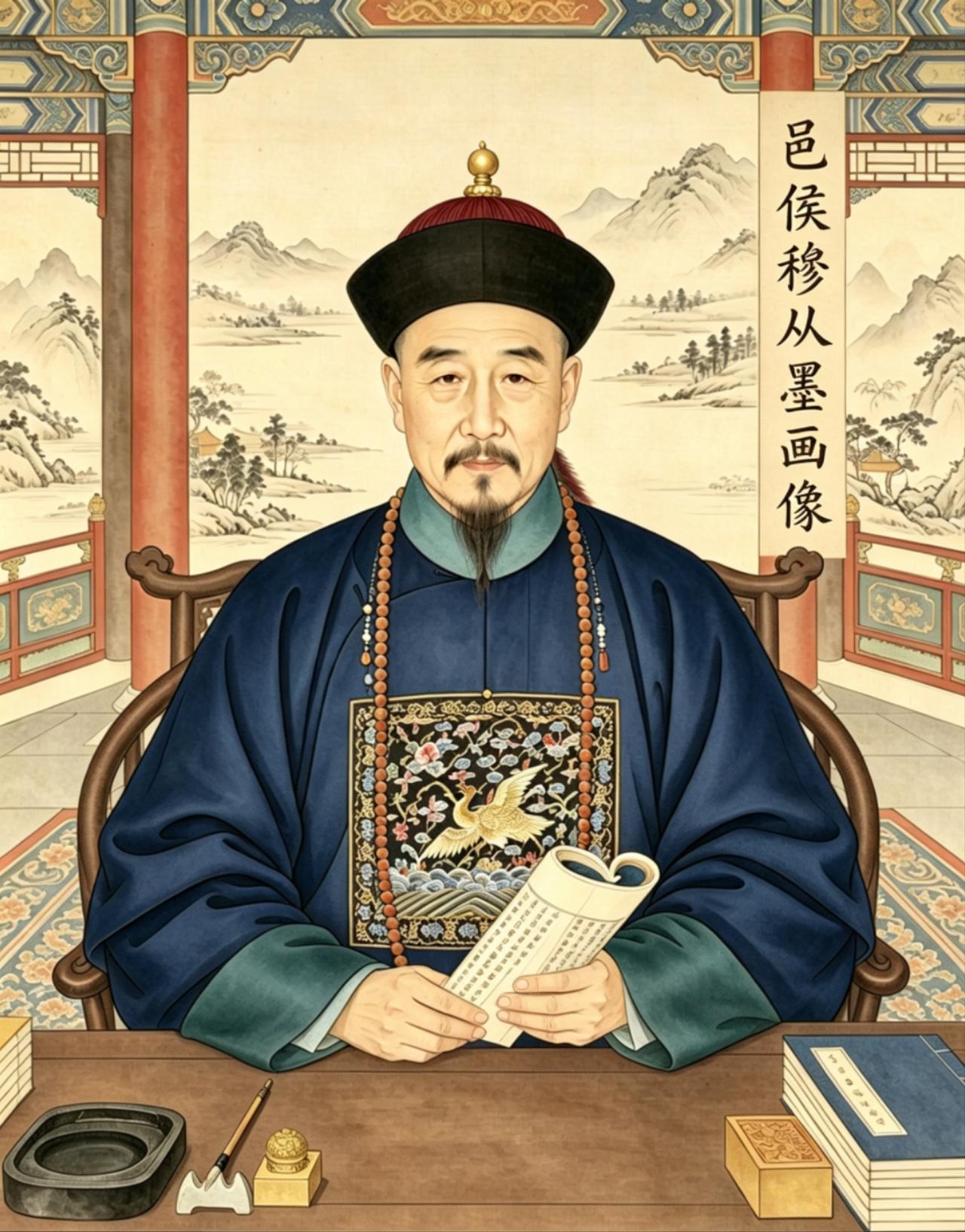 清初莱芜首任知县穆从墨画像小传
 
穆从墨，字正之，号岵瞻，北直隶遵化人士。崇祯