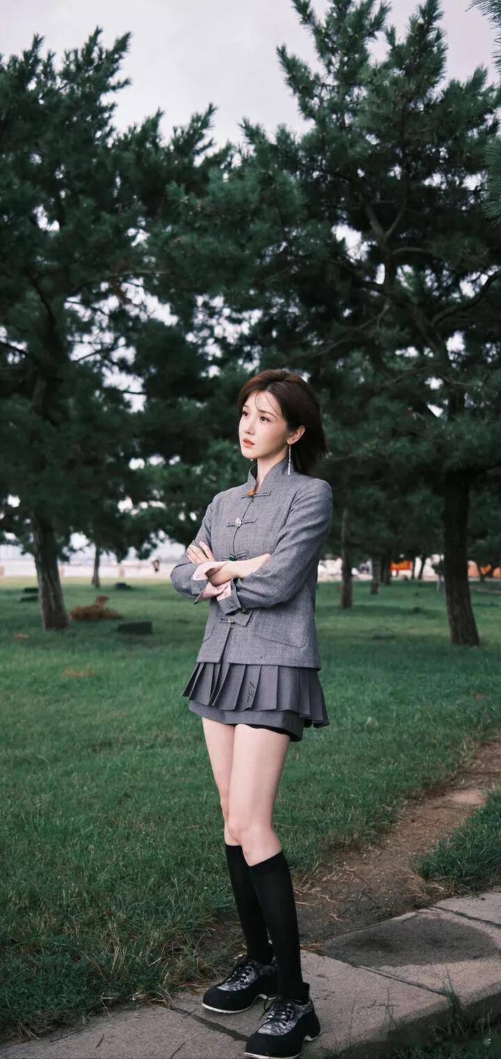校园风穿搭，秒变学院少女👗👠