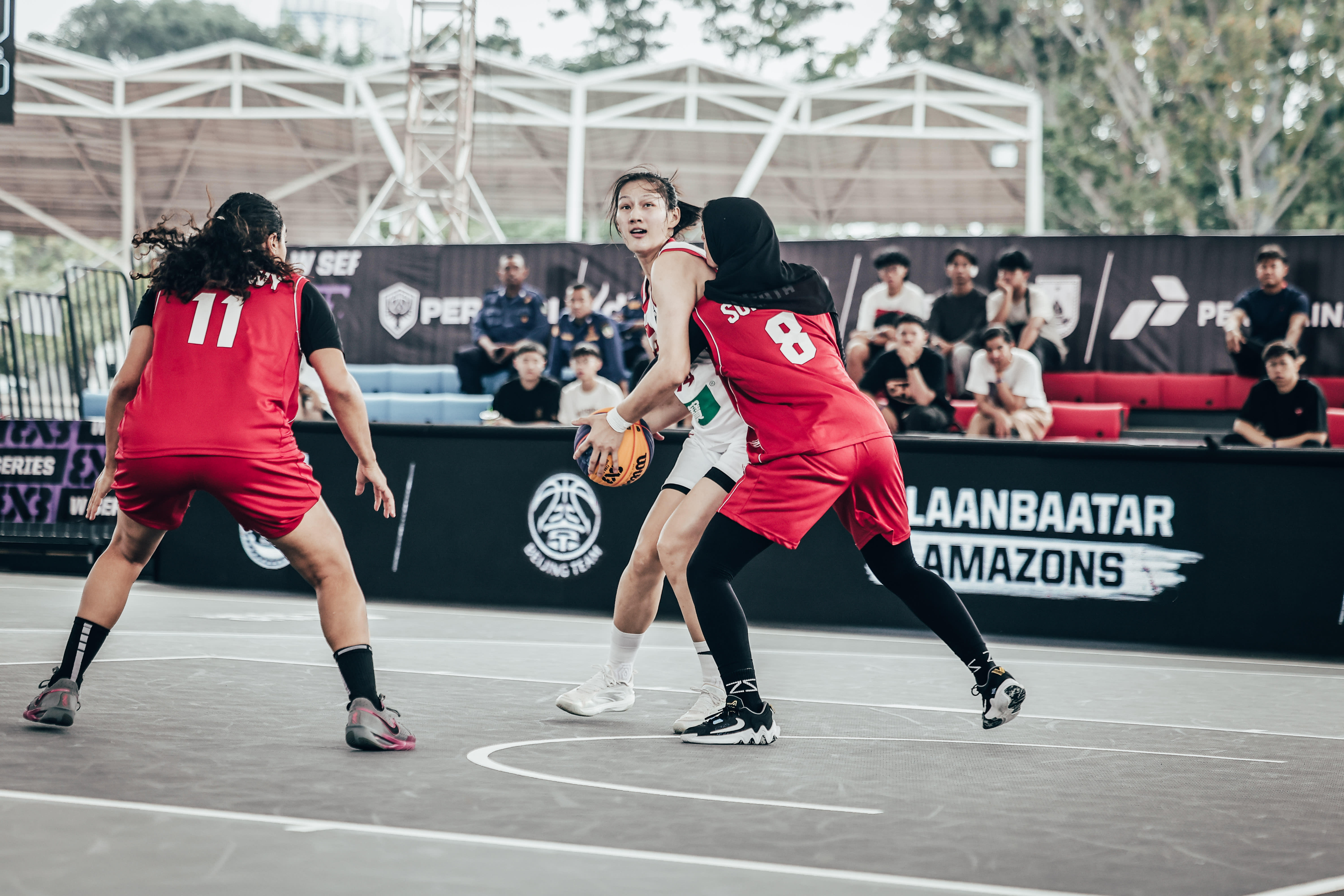 【图集】2026FIBA3x3女子系列赛巴淡站于昨晚结束争夺。中国三人篮球国家女