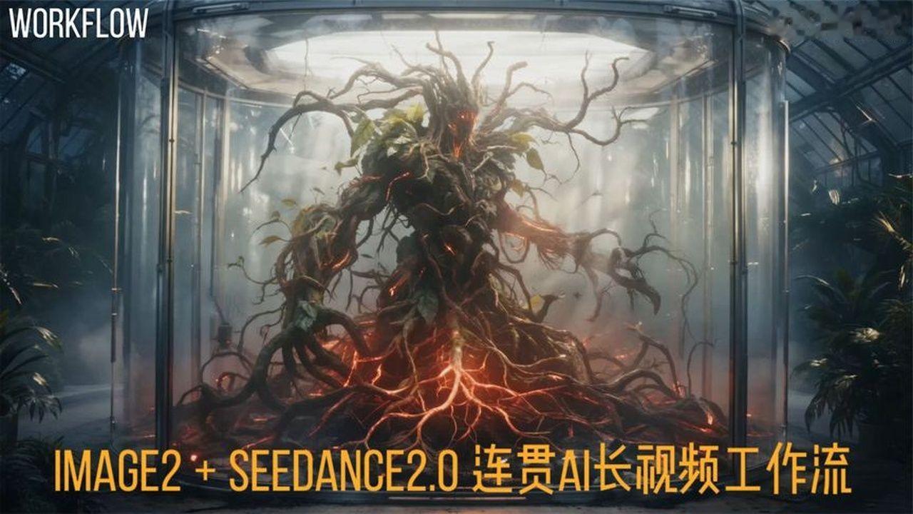 全网最实用！Image2+Seedance2.0连贯长视频工作流