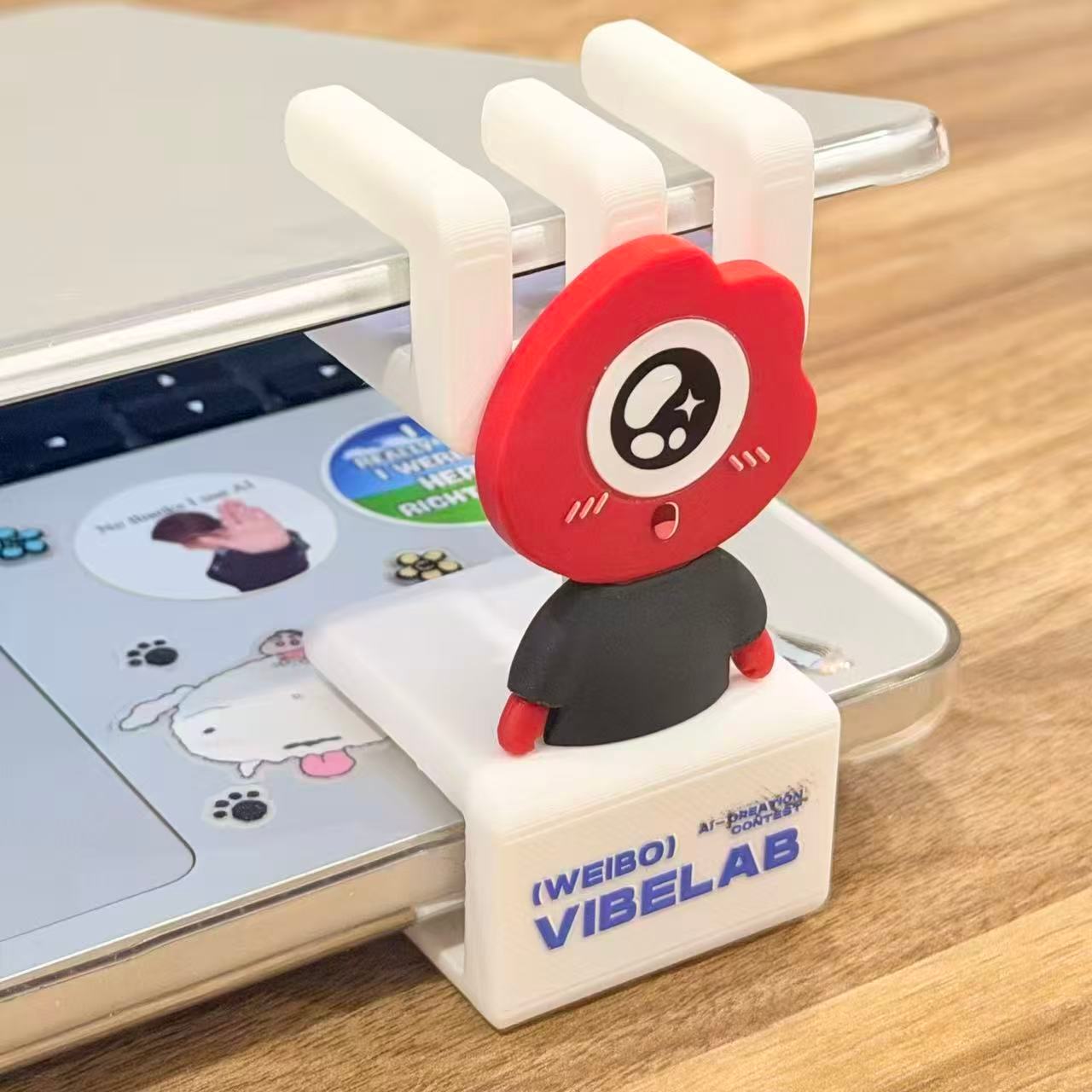 微博VibeLab上周不在北京，今天回来收到了微博的 vibelab 大赛礼包，