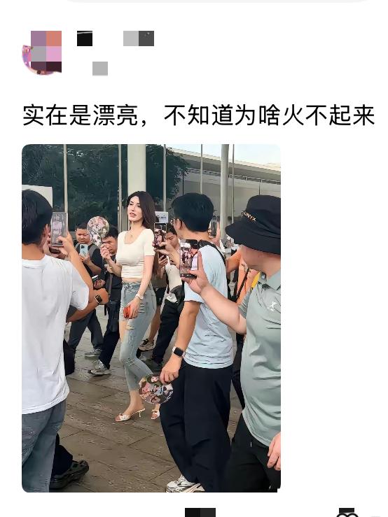 说明不是长得好就能火的。