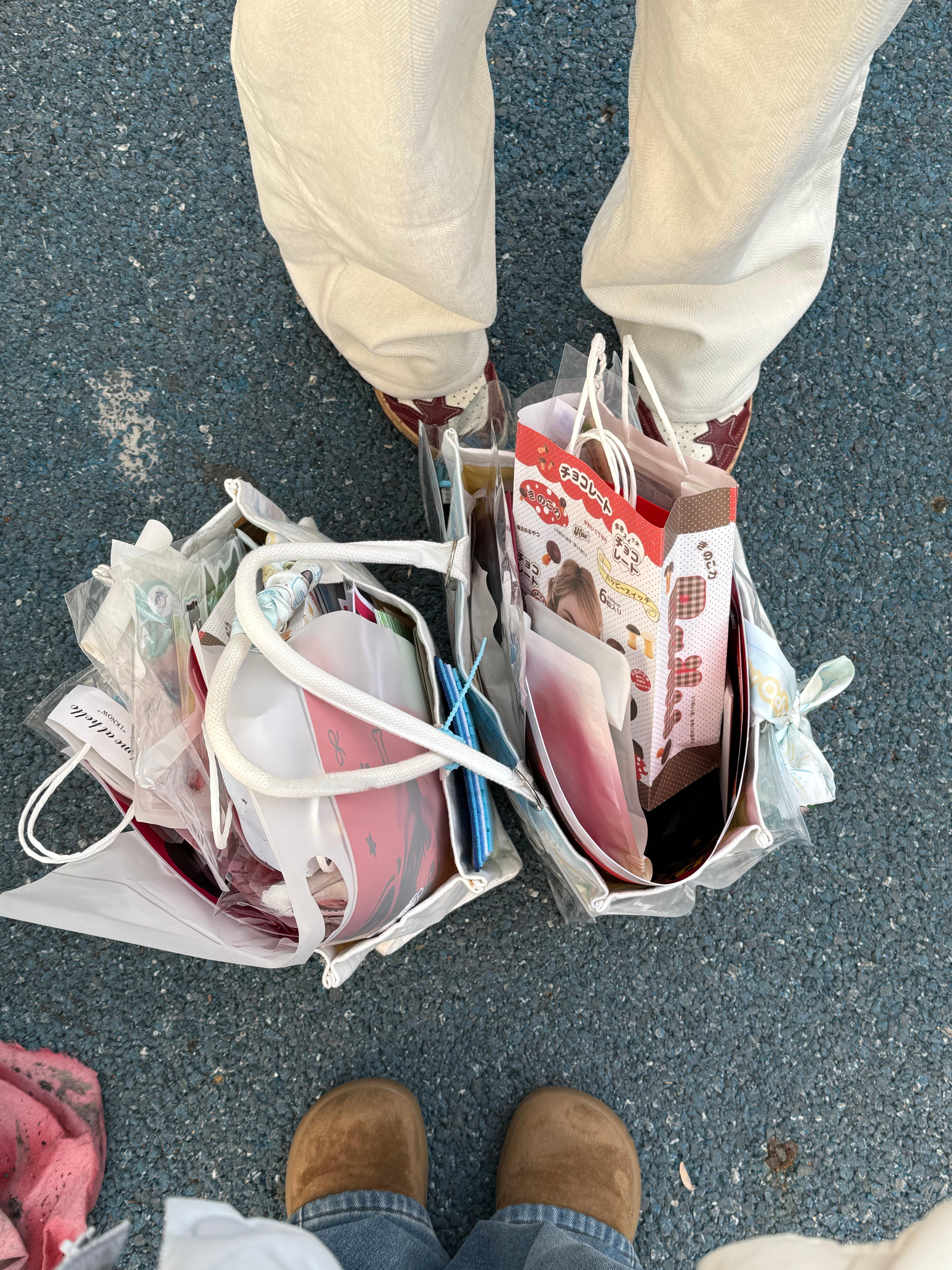 物料都换完了，累了