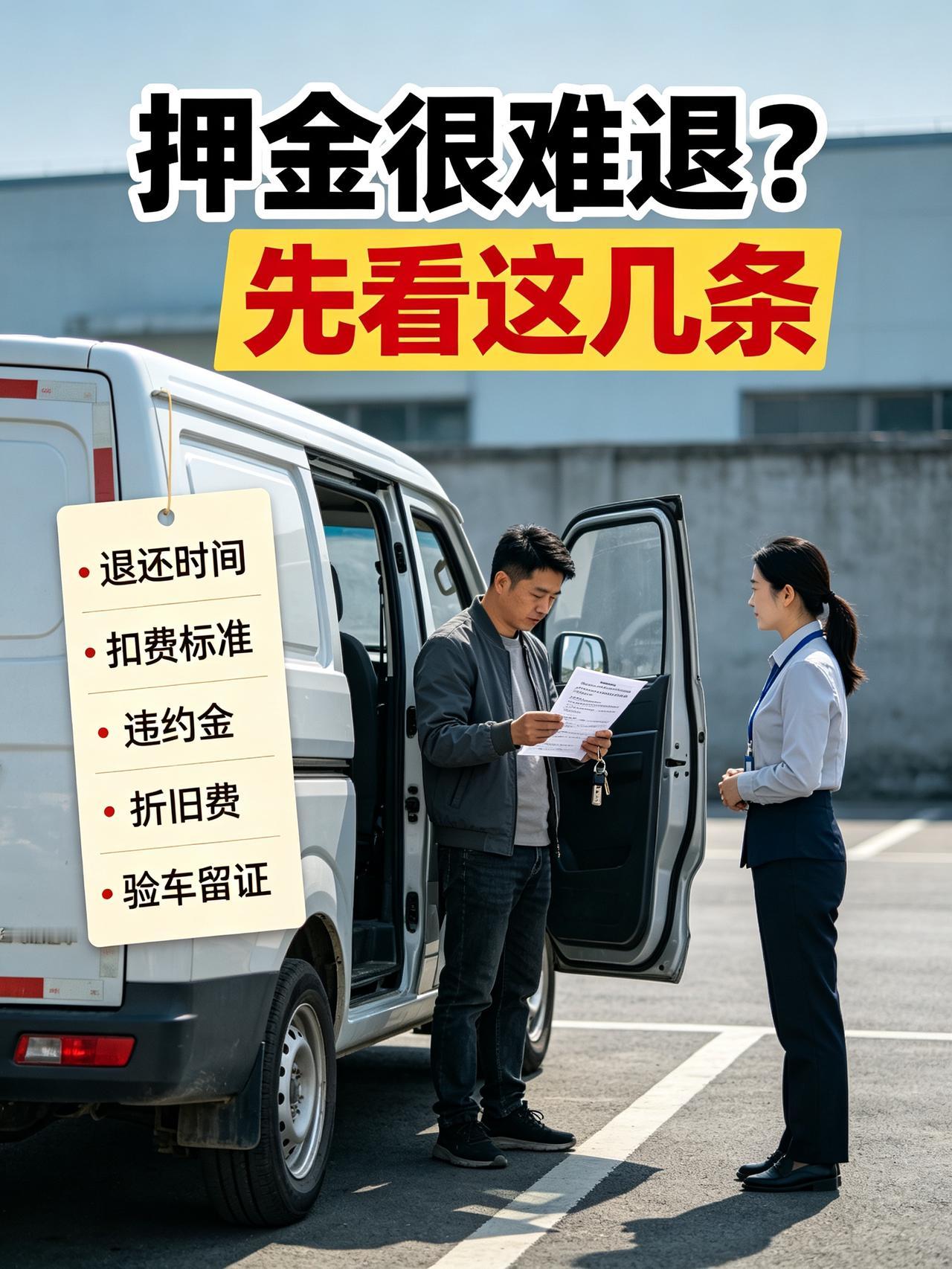 不少人租车跑货拉拉，几个月下来没挣多少，大几千押金直接被扣光。

租赁公司嘴上说