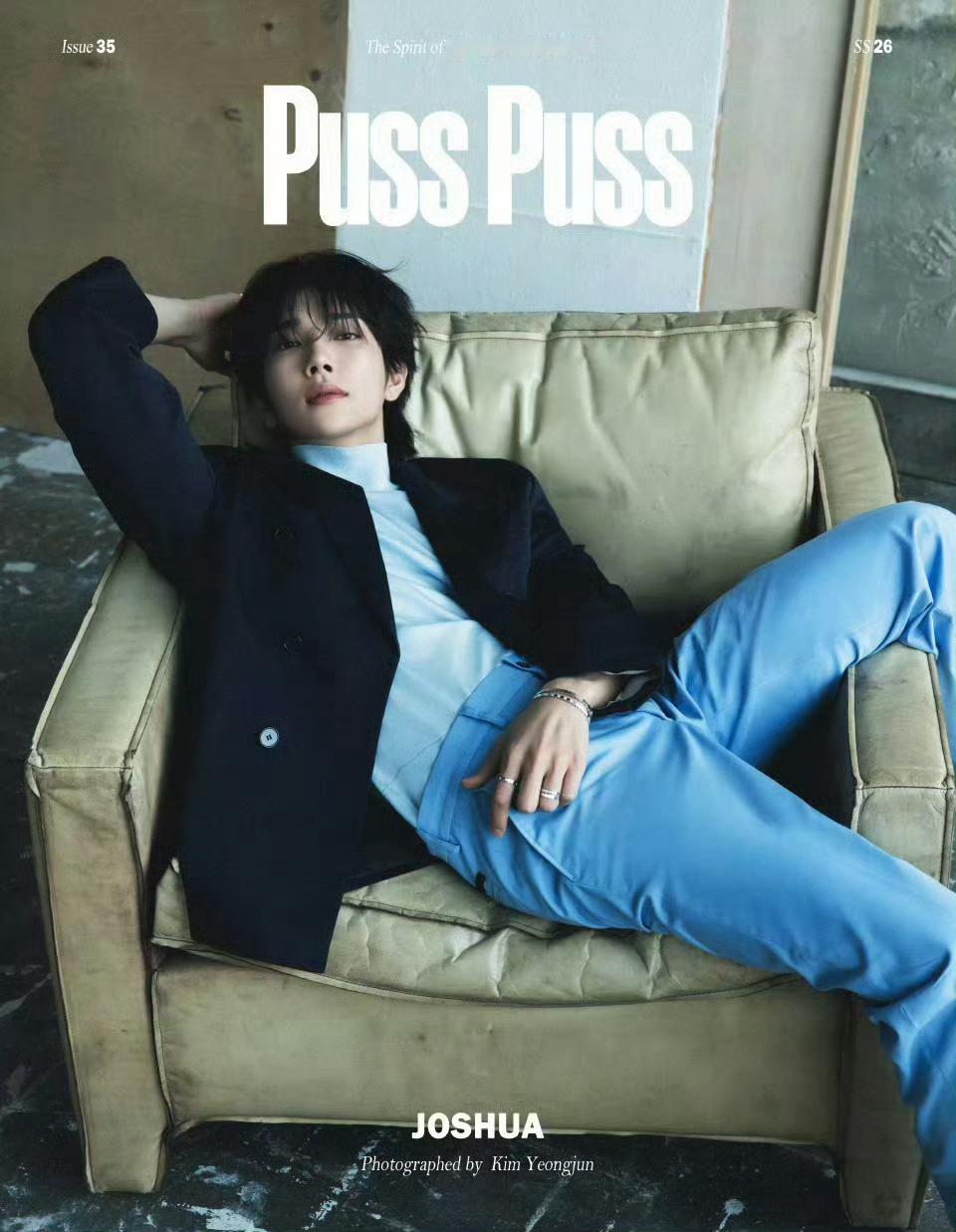 洪知秀Joshua今年的杂志封面收获PUSS PUSS Magazine Iss