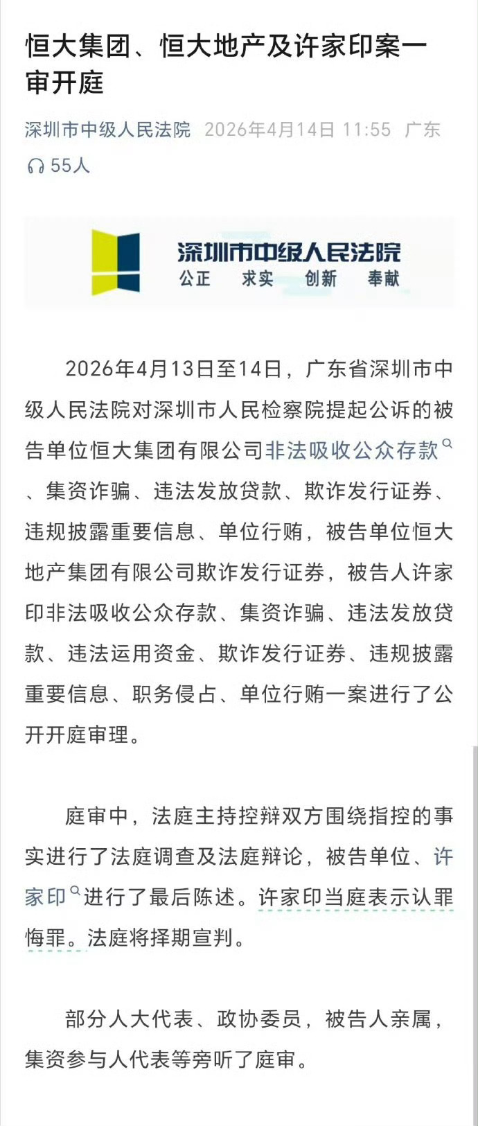 被告单位恒大集团有限公司非法吸收公众存款、集资诈骗、违法发放贷款、欺诈发行证券、