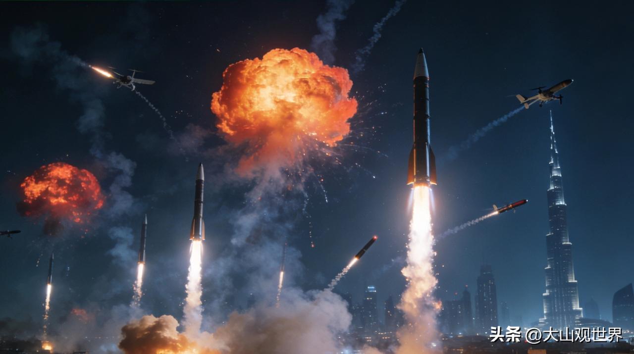 刚刷到个超猛的数据，3月25日最新消息，阿联酋24日又拦下伊朗5枚弹道导弹、17