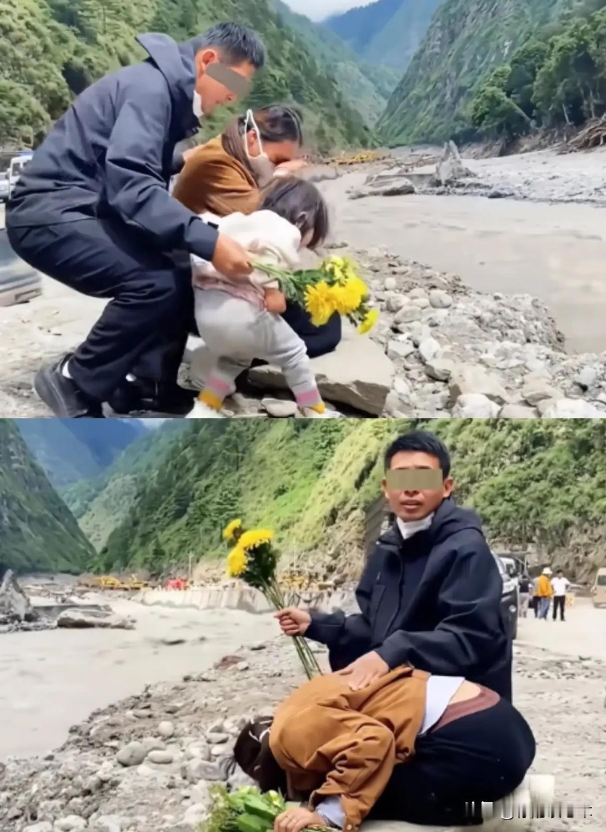 连祭拜都不知该朝哪个方向，听着就让人心疼。
这位口岸因公殉职的工作人员，留下怀有