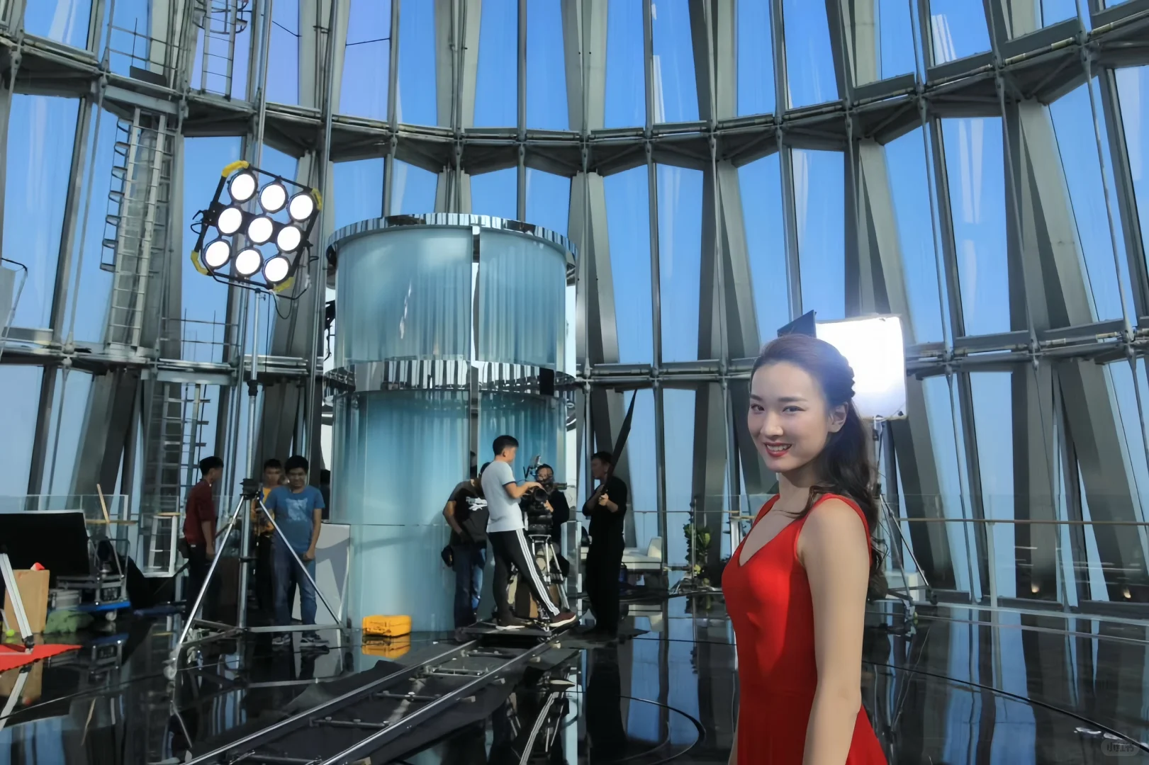 💃在392米的春笋跳舞是什么体验