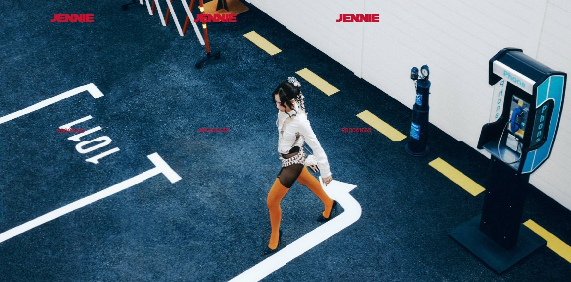 #Jennie10月11日回归# Jennie预告照拼凑出了“1011”，是不是