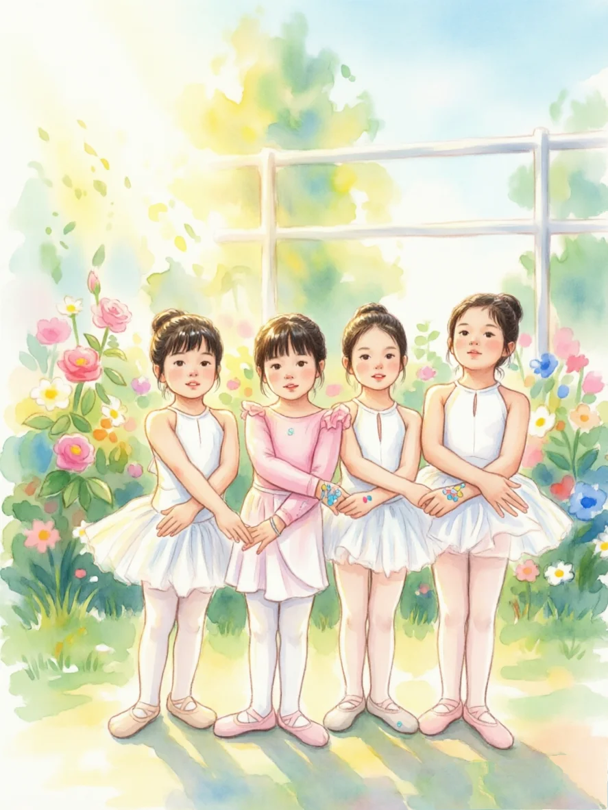 启蒙班的四小天鹅🩰