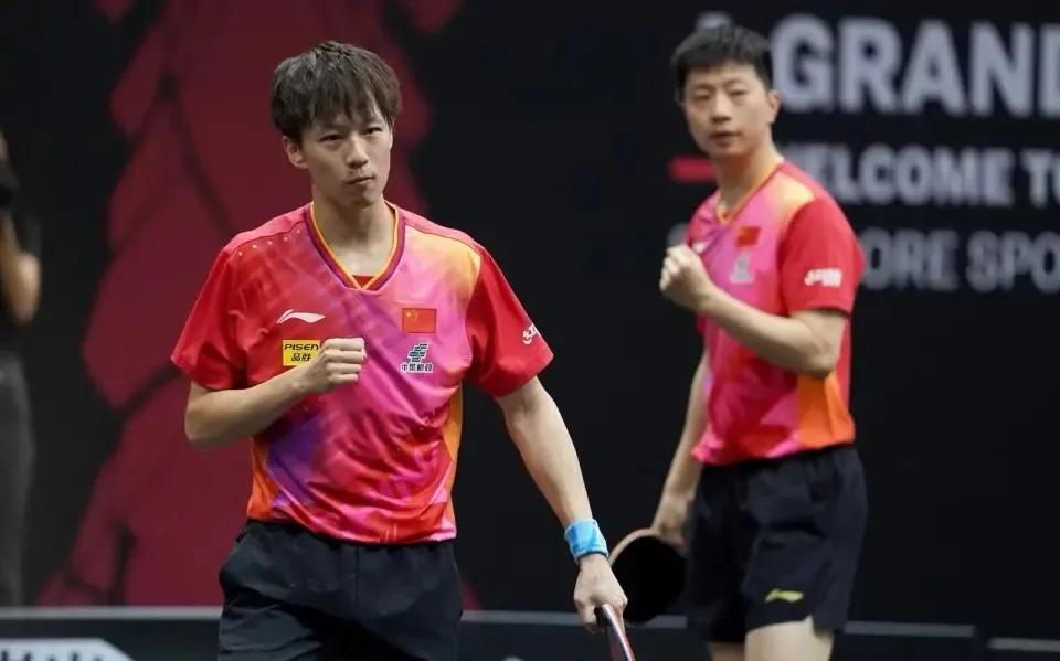 恭喜国乒！谁与争锋？难以匹敌！新加坡大满贯包揽五冠！

男单冠军：王楚钦or梁靖