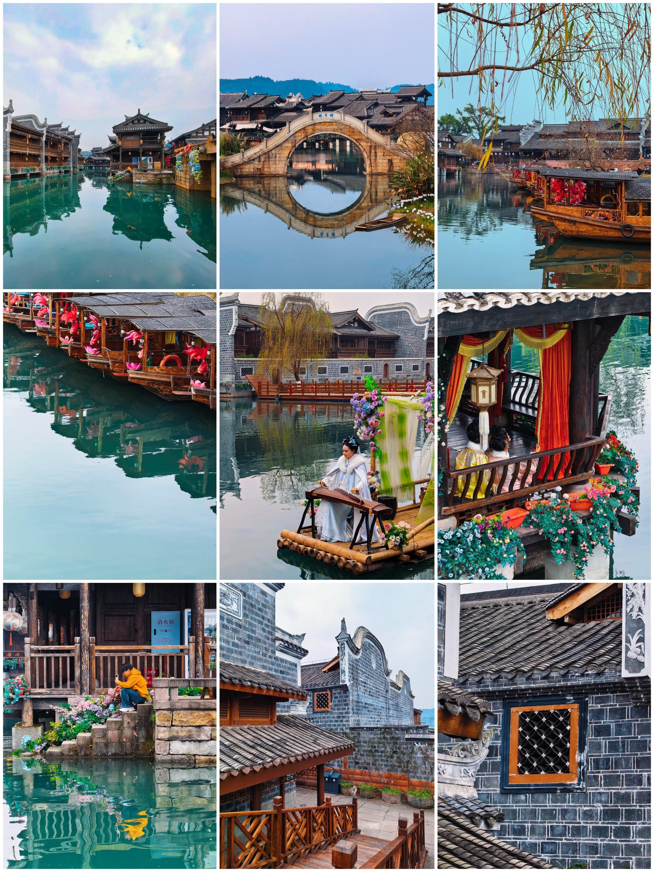 李庄古镇每道波纹都是岁月的诗，是藏在川南的水乡画卷