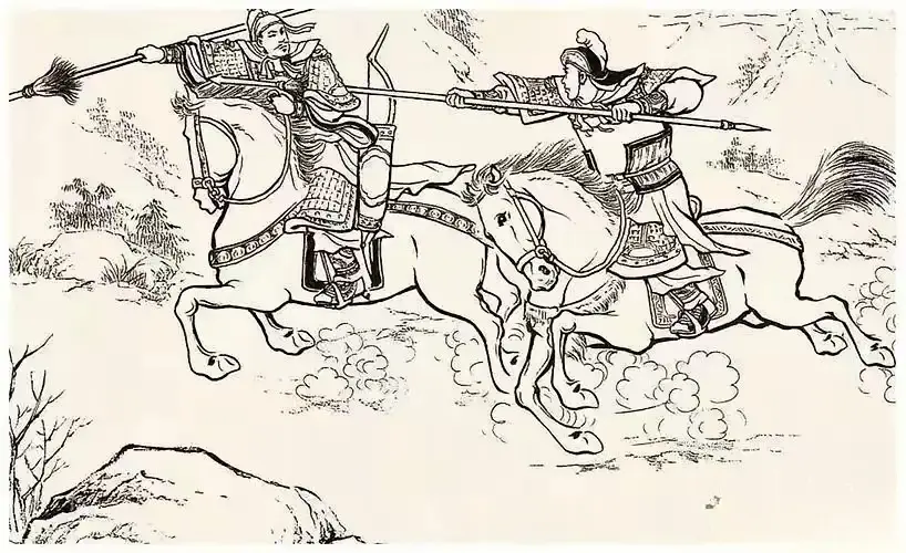 此人乃是魏国小将，父子有名，仅20余岁，貌似潘安，武艺超群，枪法出众...