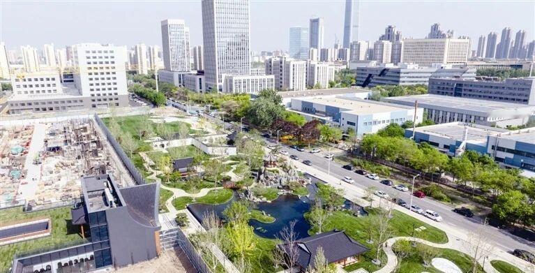 【天津又一城市公园开放！】便民服务 今年我市计划建设3个城市公园，五一假期，位于