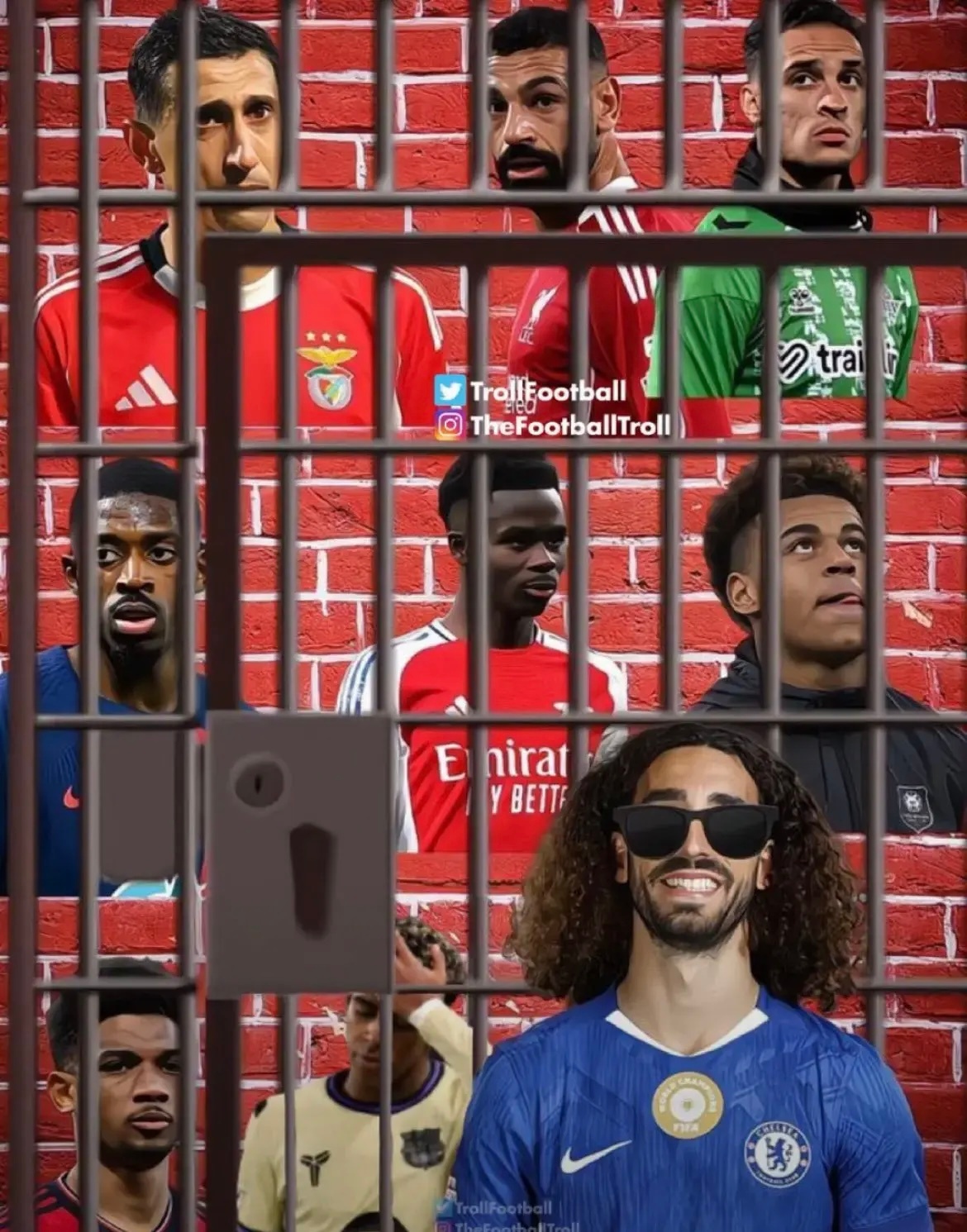 库库雷利亚当选切尔西3-0巴萨一战MVP从欧洲杯开始，他的攻防都在进步，如今已经