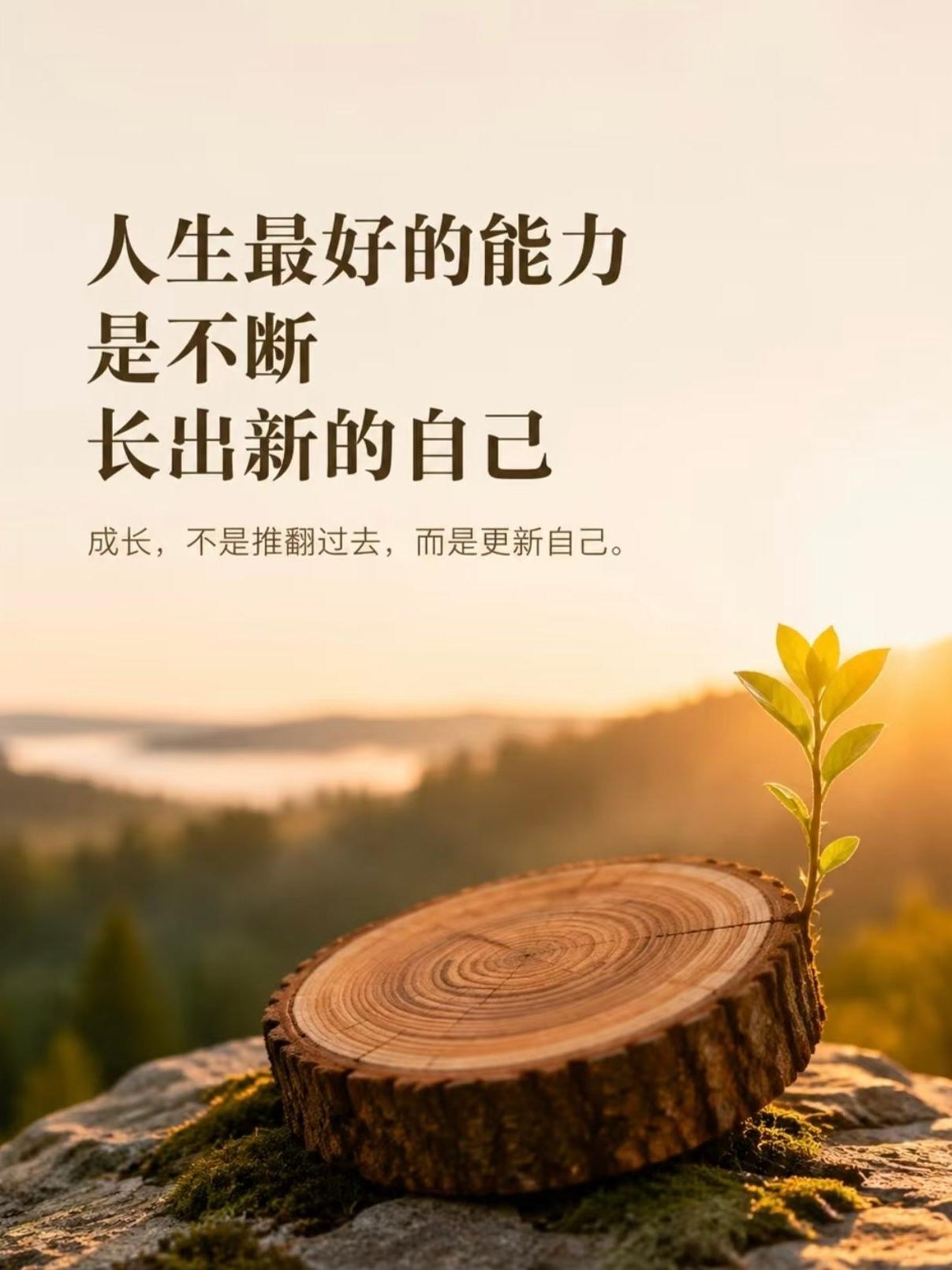 越深耕生活与创业，越读懂一句通透的人生真相：
真正的成长，从来不是彻底否定过去、