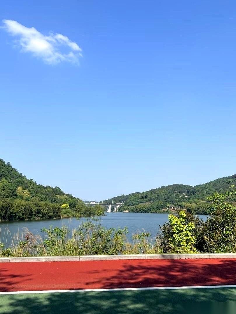 “不能骑！”工作人员的手一挥，直接把车轮子挡在广阳岛入口，这瞬间，满心期待的骑行