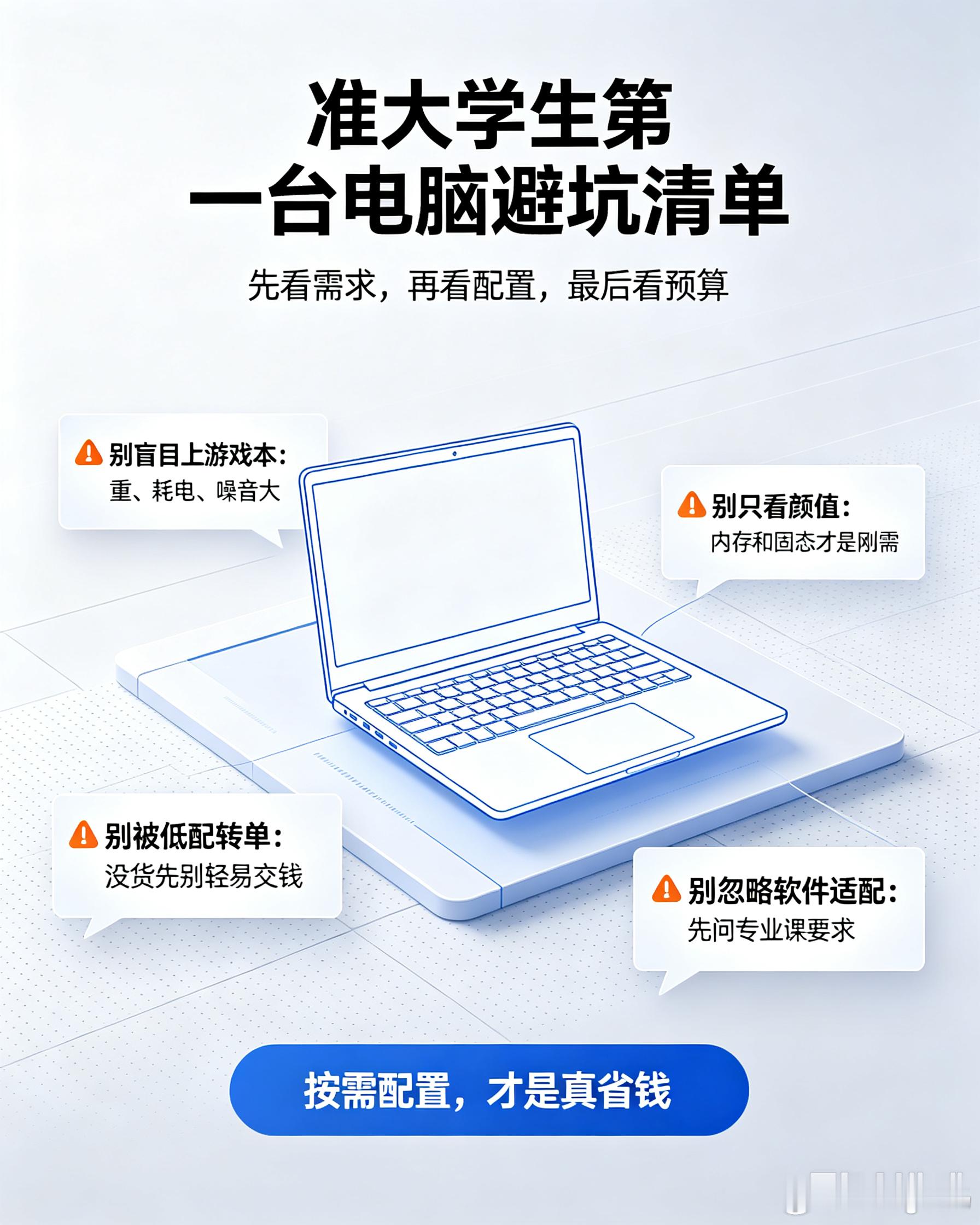 准大学生第一台电脑怎么选开学季数码抄作业准大一选购笔记本，这几个大坑千万别踩。别