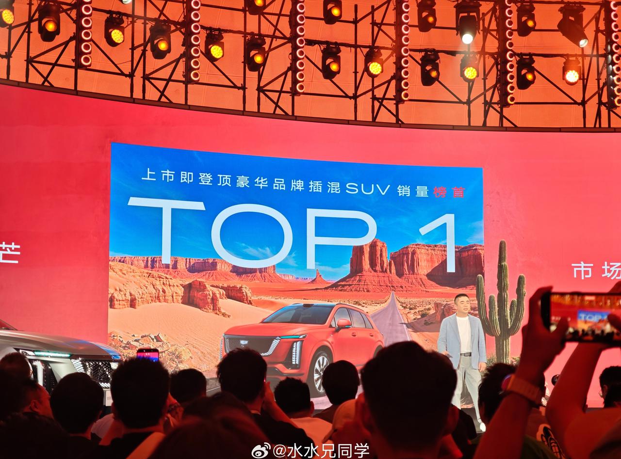 在插混SUV定语中，凯迪拉克是TOP 1。

水哥有话说 ​​​