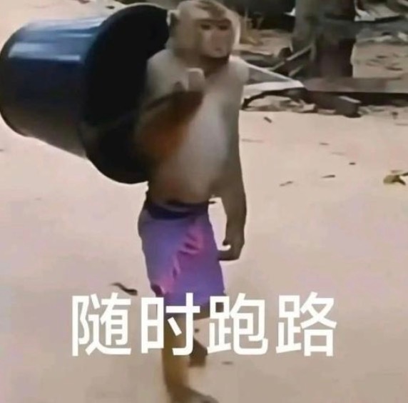 这三个表情包存在手机里已经很久了 我真的感觉我马上就要扔出这三张图然后跑路了 