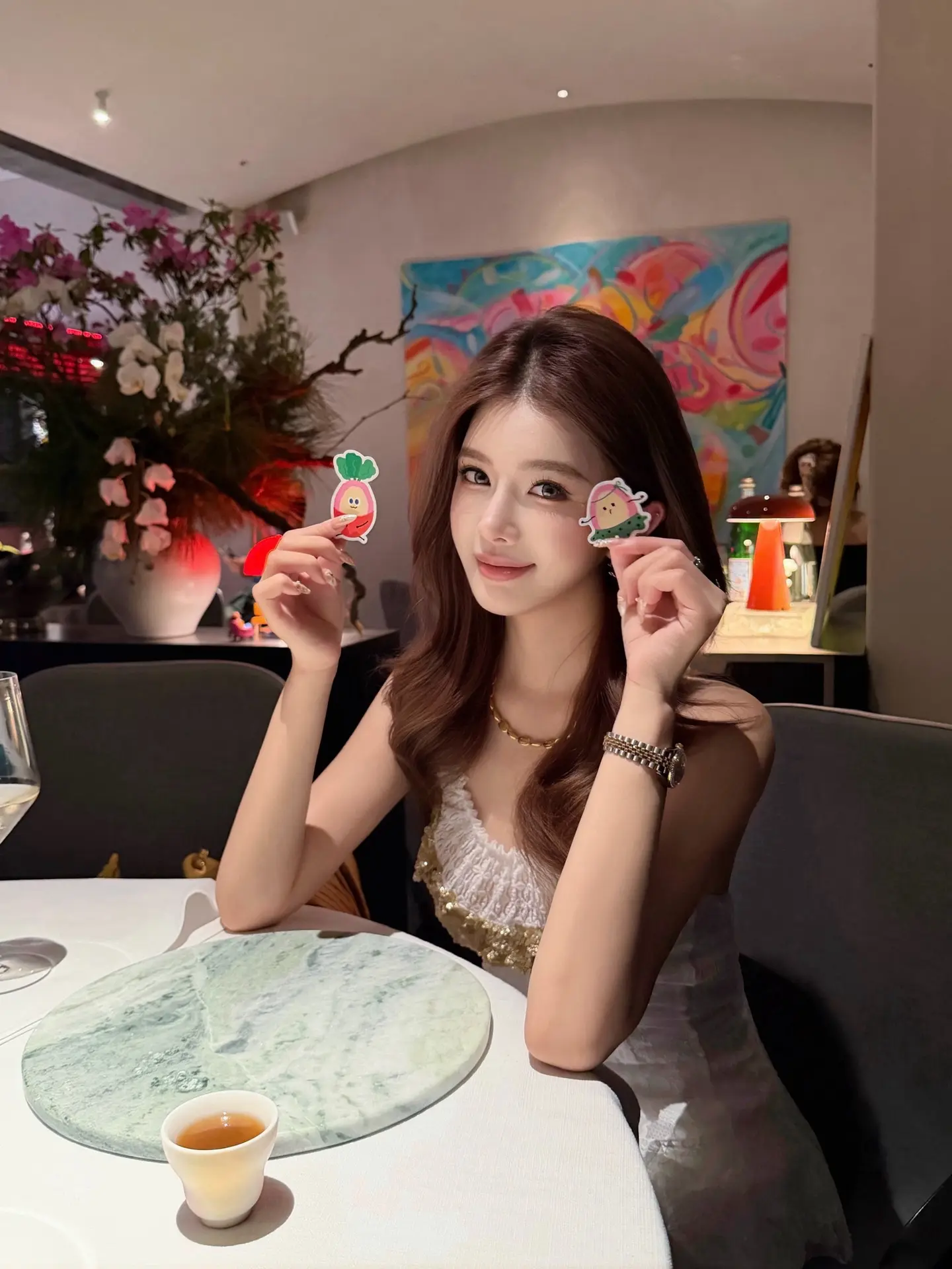 漂亮不能当饭吃 但是可以和我一起吃漂亮饭