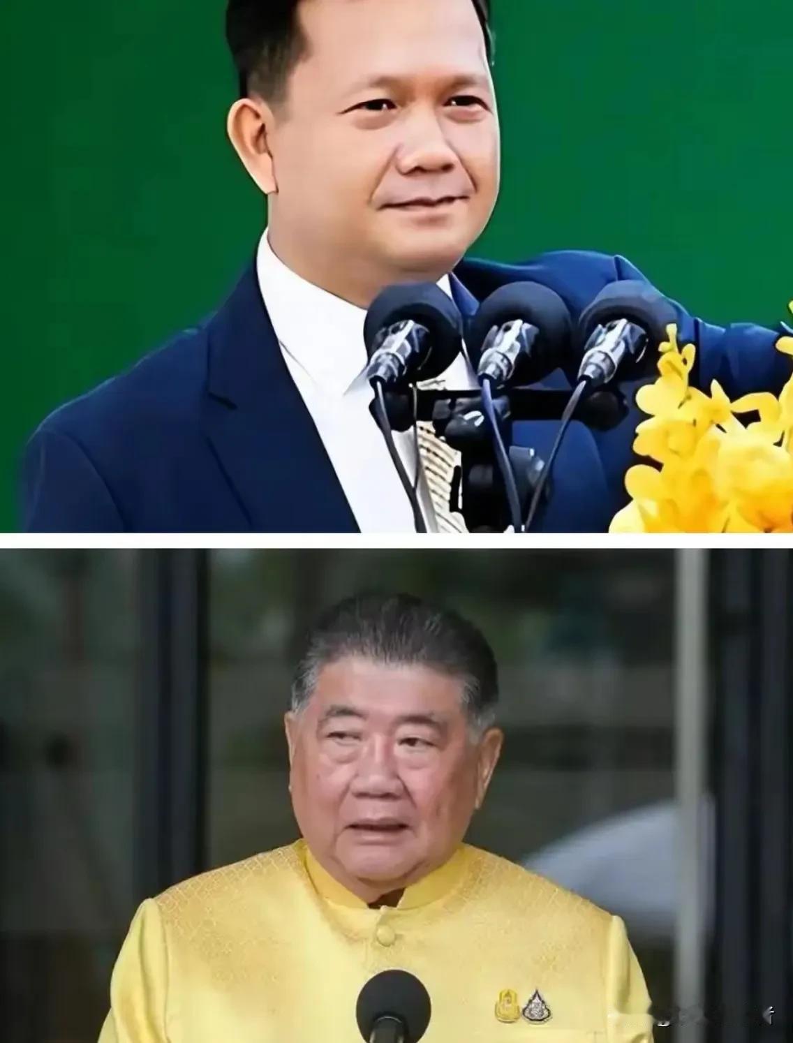 泰国领导人首先感谢中国，再感谢美国。柬埔寨领导人先感谢美国，再感谢中国。亲疏远近
