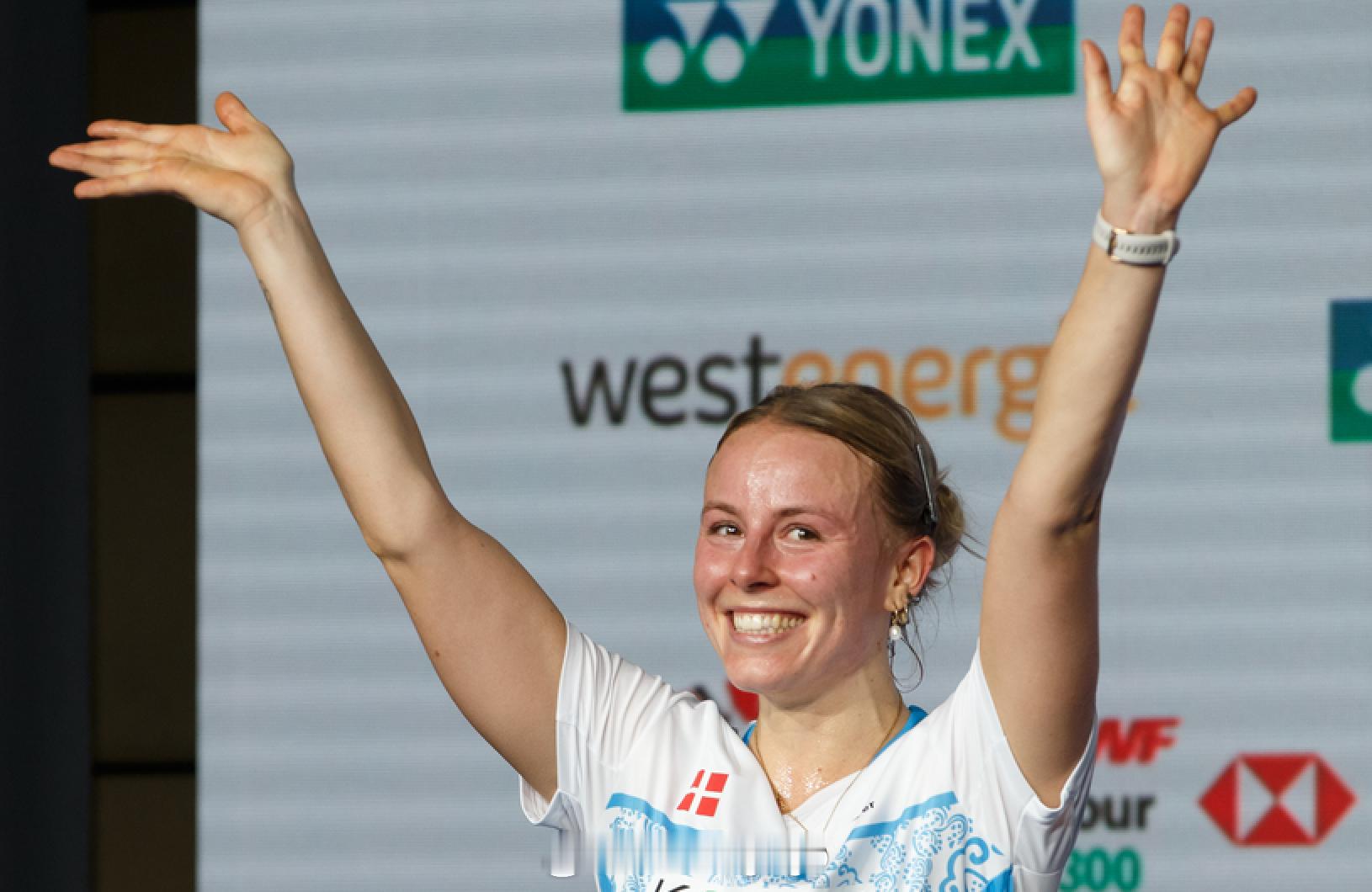 🇩🇰米娅夺得2025年海露羽毛球公开赛 女单冠军，她也是本赛季第一位站上世界