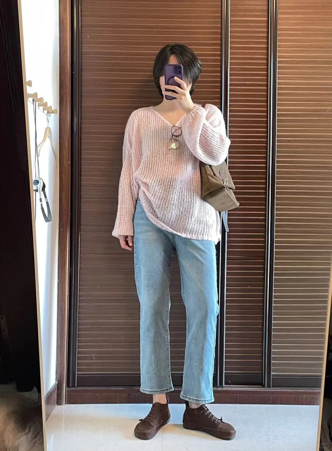 随性又温柔的穿搭哈哈~