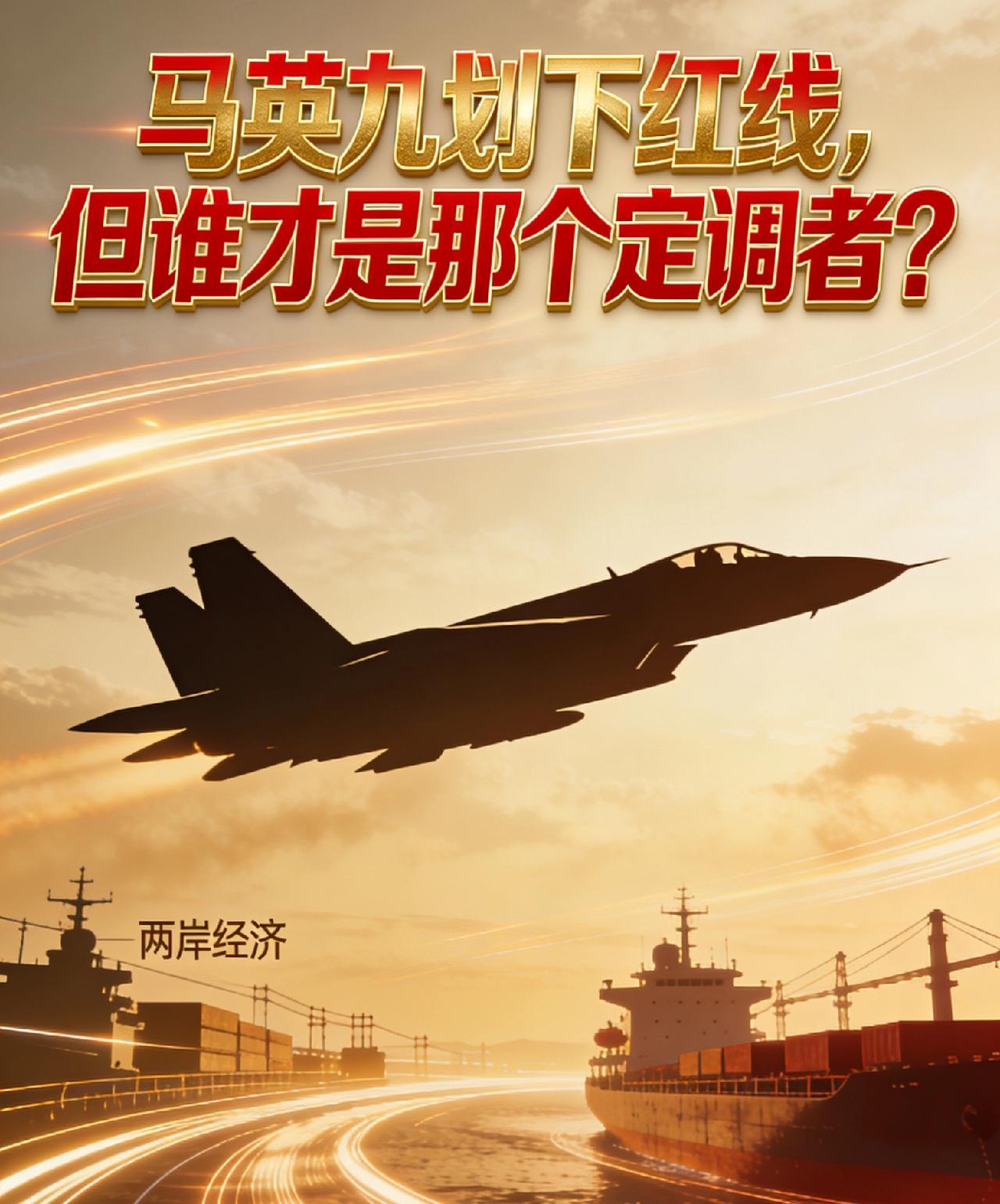 🔥怎么看待马英九划下红线，但谁才是那个“定调者”？
 
马英九抛出“和平民主统