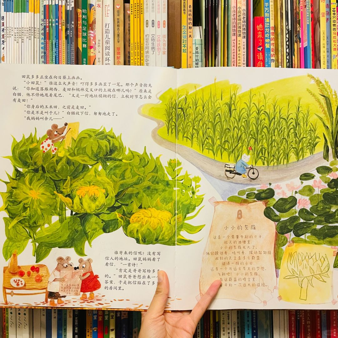 超级小众的二十四节气的绘本！真的很绝！