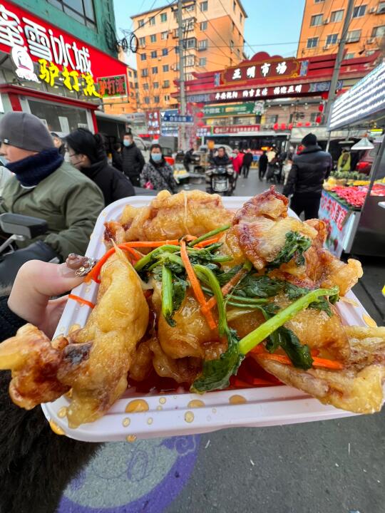 沈阳亚明市场！牛逼好吃3️⃣件套！(附排队攻略