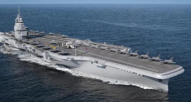 军事识别报道，3月18日法国总统马克龙视察海军集团南特-安德雷工厂，该厂已开建K