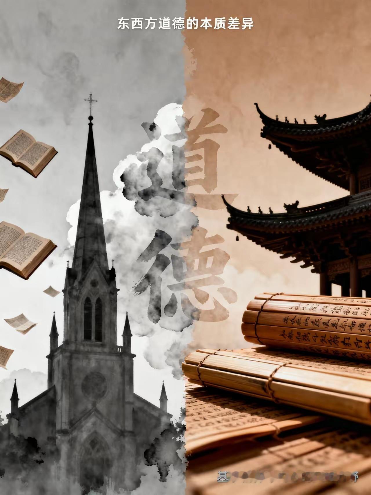 西方人的道德，从来绑在宗教信仰上。圣经里最大的道德是信上帝，不信就是异端。英国历