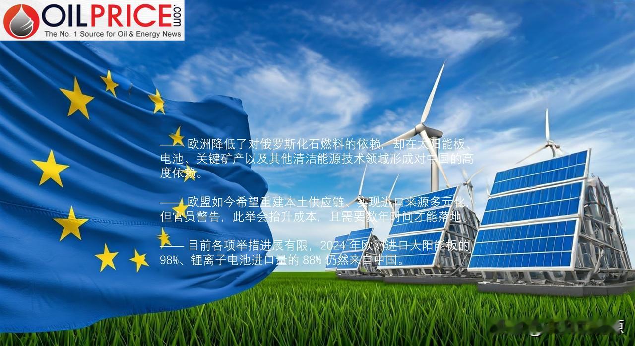 欧盟难以遏制能源转型对中国的依赖



近年来，欧盟在推进绿色能源宏伟目标的过程