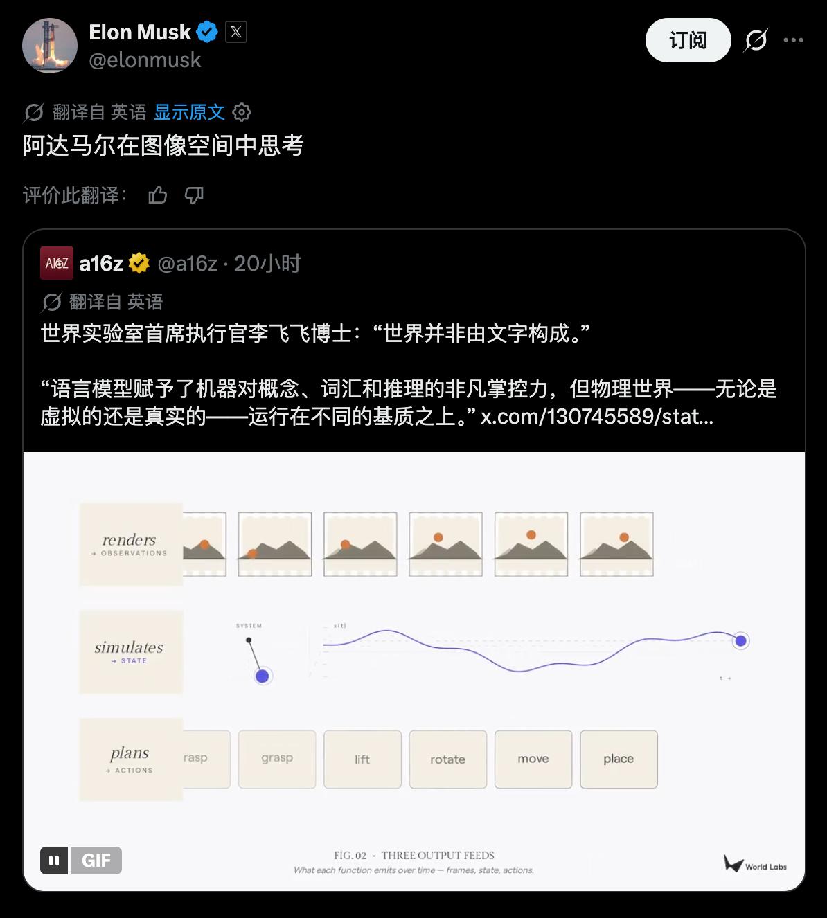 AI找到了从“语言高手”进化成“现实主宰者”的道路-世界模型！马斯克亲自站台，力