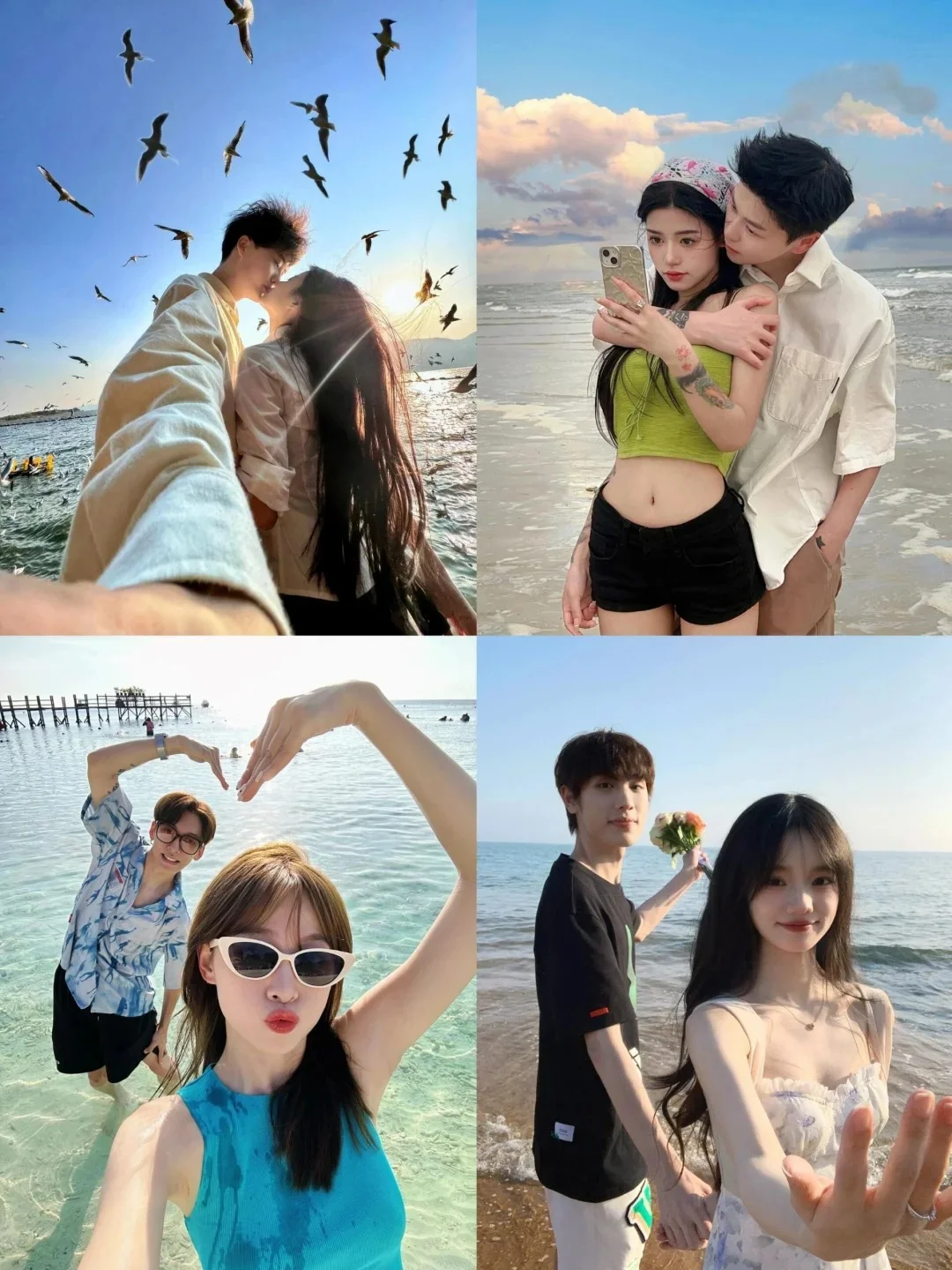 下次和对象旅行拍照这样拍❗❗❗绝了