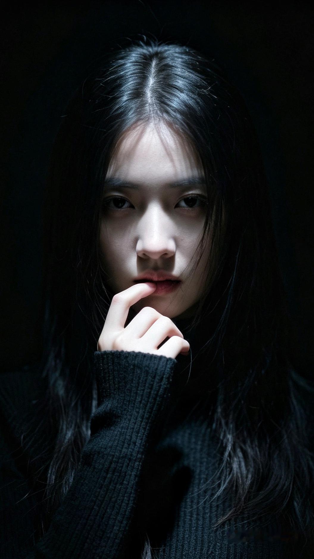 “光落在脸上，一半是清醒，一半是梦境。这双眼睛里，藏着你读得懂的故事吗？”“如果