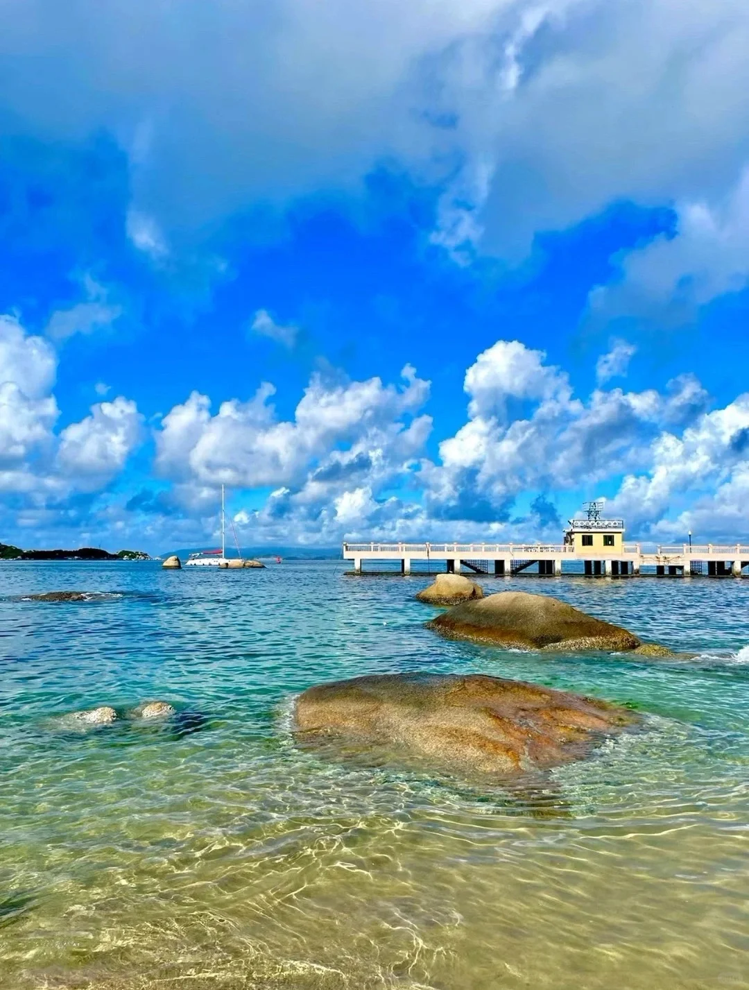 出门即沙滩‼️金海湾嘉华绝了🏝️已经二刷😘