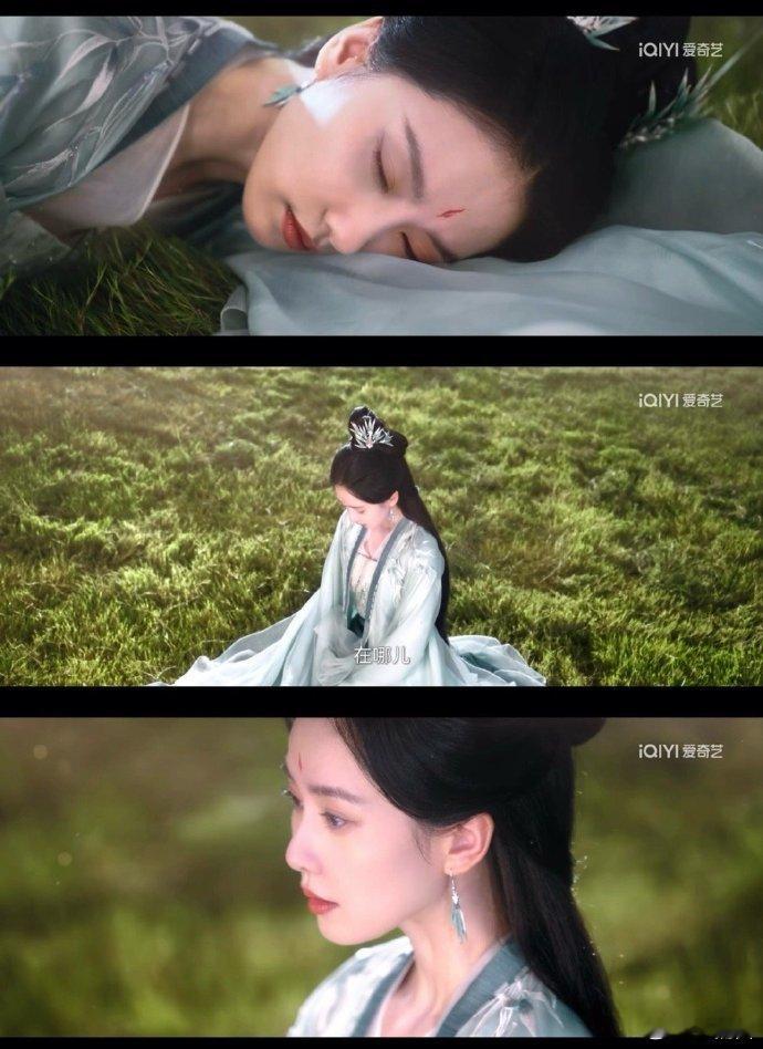 服化道细节满满！女主缂丝裙灵动，男主竹编佩饰精致，淮水竹亭灯笼一挂，尽显东方韵味