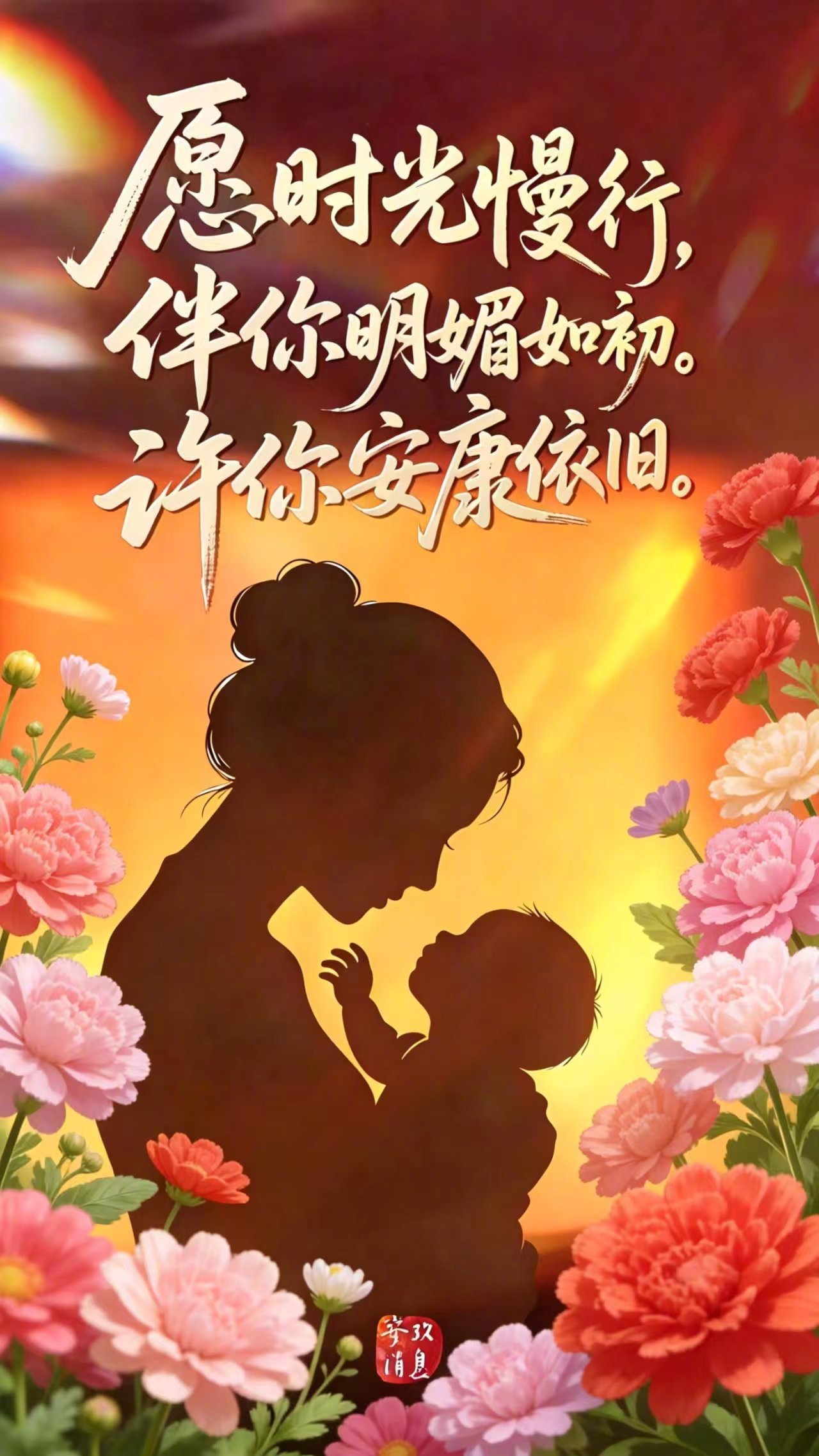 【母亲节，愿您幸福安康】妈妈，谢谢您给我生命，陪我长大。您不是超人，却为我变成万