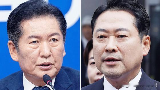 12月27日韩国国民力量党就共同民主党党首郑清来26日的就职后首场正式记者会作出