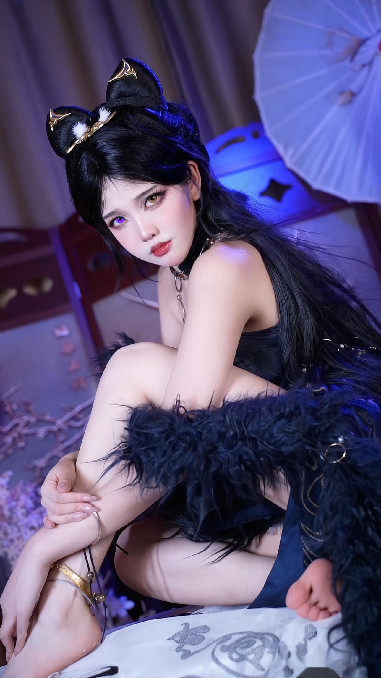 [赢牛奶]小狐狸#cosplay[超话]##永劫无间##玉玲珑# ​​​