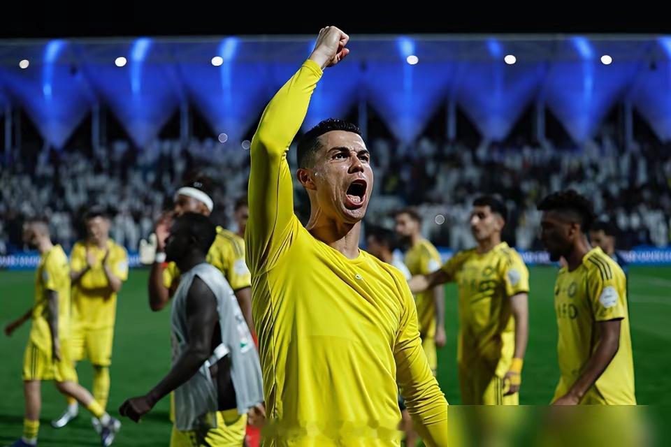 41岁的C罗，依旧在足球场上书写着传奇篇章！他可不是在简单踢球，而是在挑战贝利和