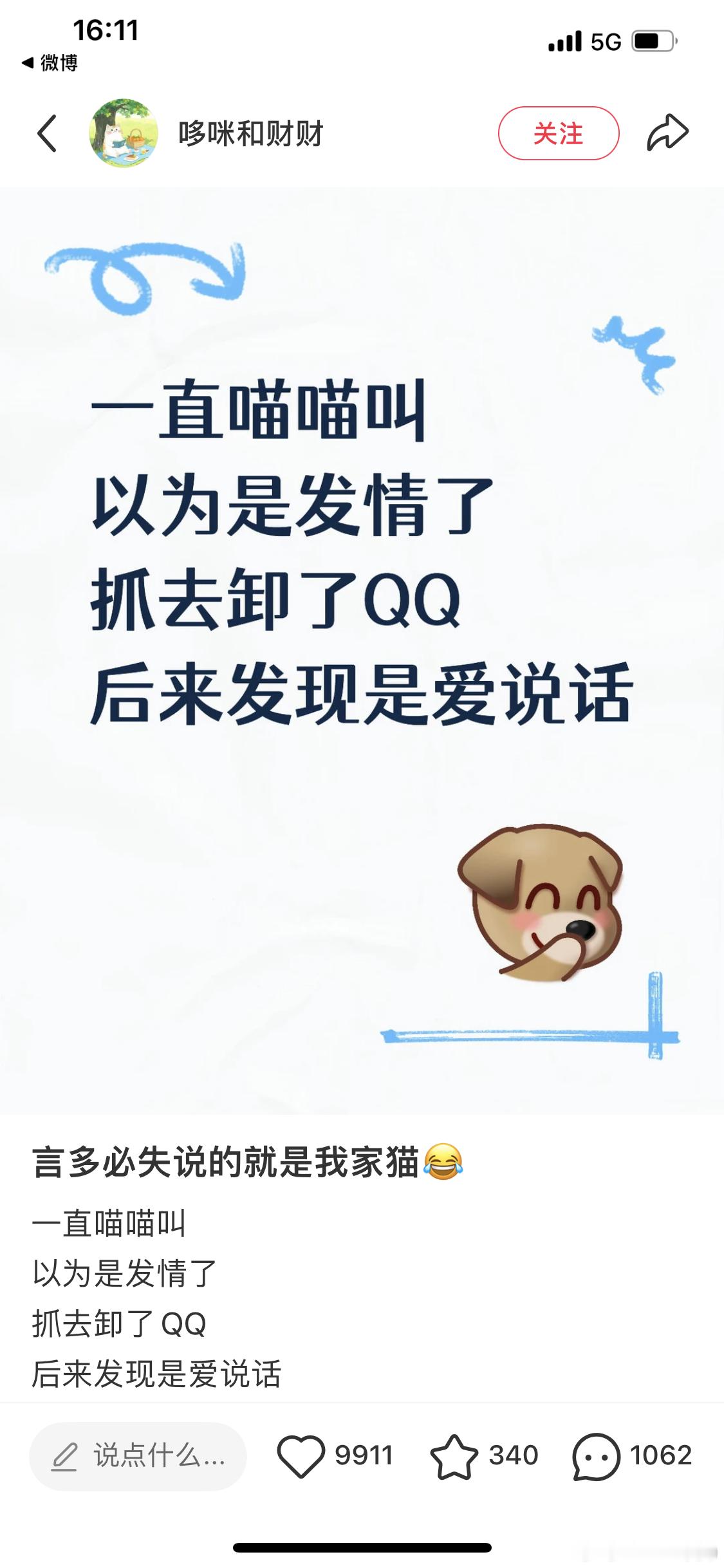 忠诚的小猫原本只想给他的主人一些诚挚的建议（ 