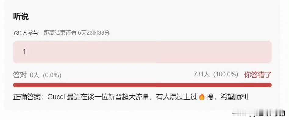 田栩宁  gucci，鹿晗到期不续后，gucci这边缺流量啊看来[奸笑]
娱乐八