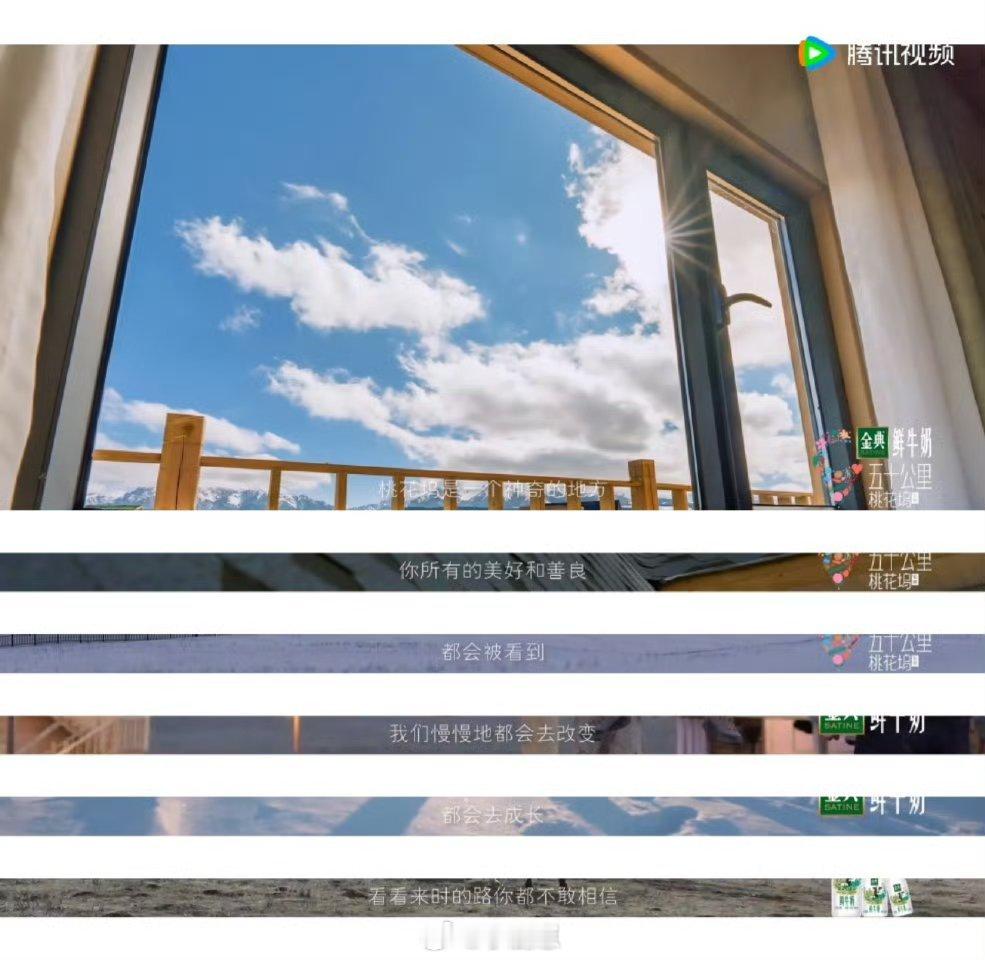 桃花坞谁教你这么剪片头的救命！桃花坞片头像电影预告，那些暖心瞬间直接破防，这友谊