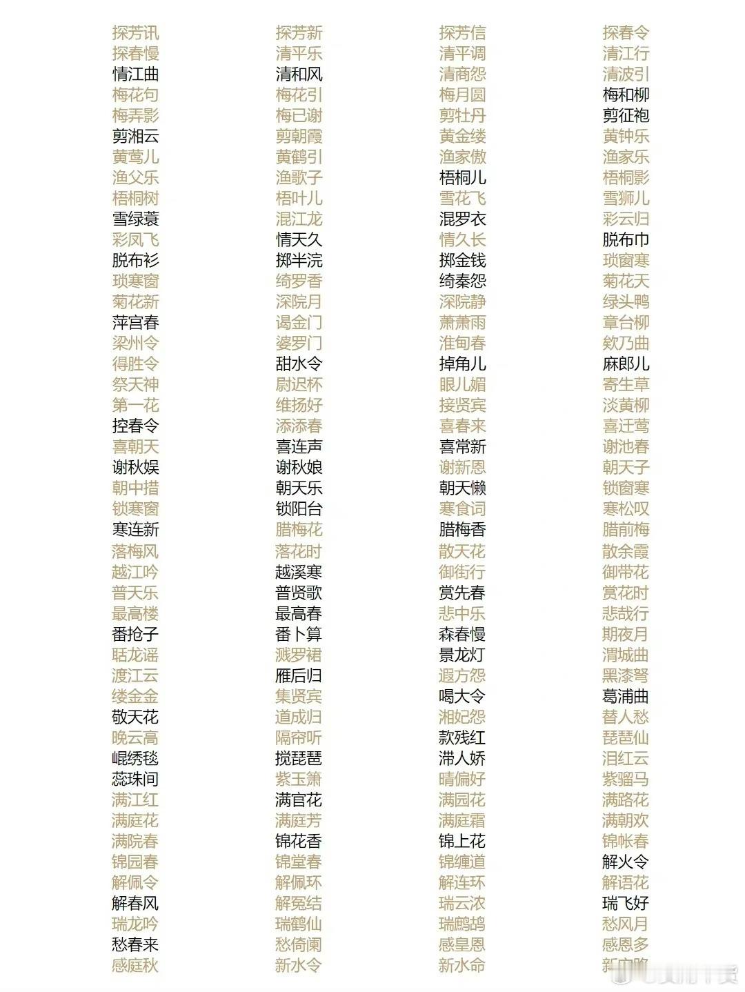 2000个词牌名，你了解多少？ ​​​