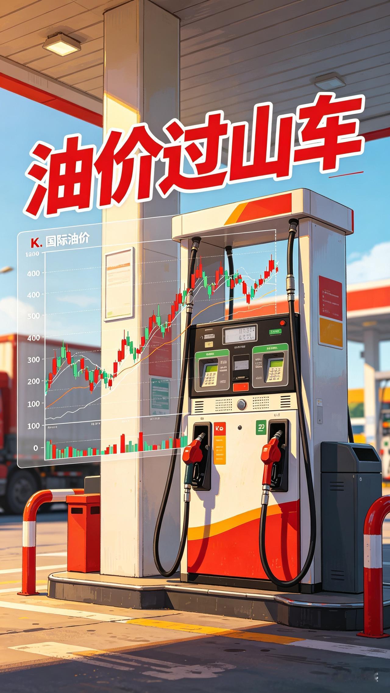 最近国际油价坐上过山车，暴涨暴跌牵动所有人的钱包，不少车主、司机、生意人都在问：