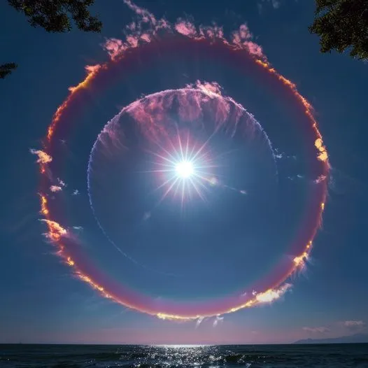 美图欣赏——双太阳光晕